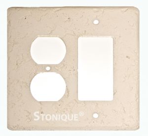 Stonique® Decora Duplex Combo in Biscuit